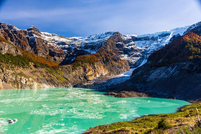Ventisquero Negro Glacier on Mount Tronador