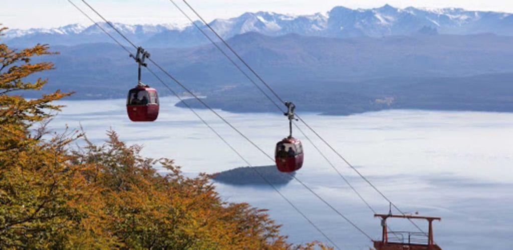 View from Cerro Otto toward Lake Nahuel Huapi