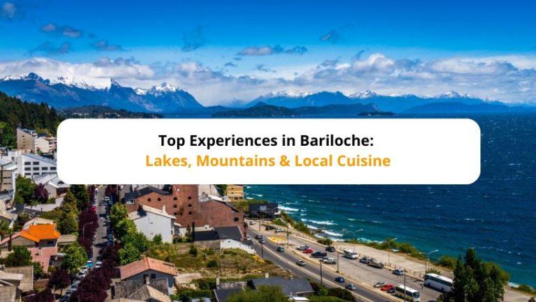Bariloche lake beach summer